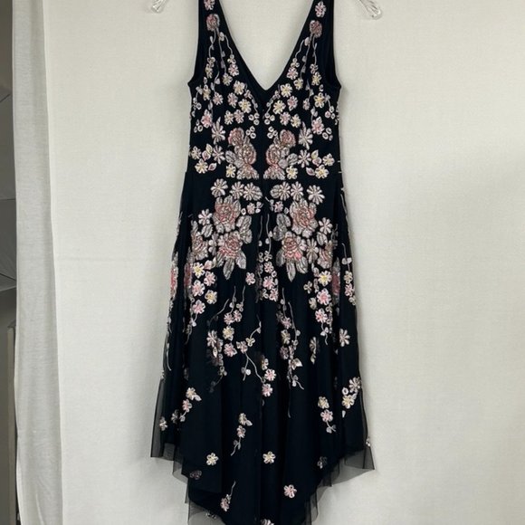 Aidan Mattox beaded dress, size 0 - Picture 4 of 10